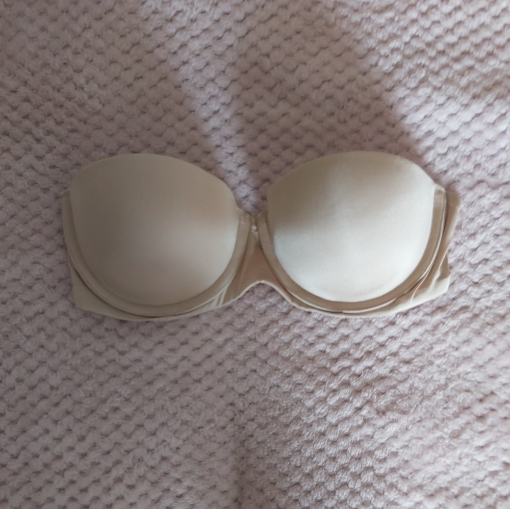 La senza strapless push up bra